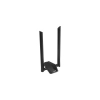Двухдиапазонный Wi-Fi адаптер Tenda U18a AX1800 Wi-Fi 6, 2,4/5 ГГц, до 1,78 Гбит/с, внешние антенны 2x5dBi, передатчик 20 dBm 10000106313