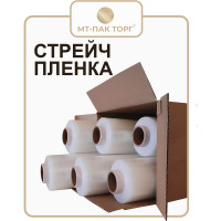 Пленка стрейч МТ-ПАК ТОРГ 500 мм, 20 мкм, 195 м, прозрачная, 2 кг, 6 шт. 6443532