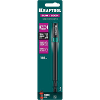Быстросъемный ударный адаптер для шуруповертов KRAFTOOL Slim & Lock 140 мм 26783-150