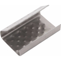 Скрепа стальная 15х27х0,5 для ПП ленты 1000 шт Gigant GSC-1527