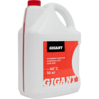 Жидкость охлаждающая низкозамерзающая марки Антифриз Antifreeze G12+ Long Life, - 40, 10кг., Gigant GAR-1210