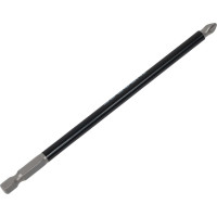 Биты сталь S2, с насечкой, РН2x150мм, 10 шт Inforce 11-01-371