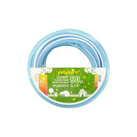 Поливочный армированный шланг POLYAGRO Подворье прозрачный, 3/4", 50 м 7551150