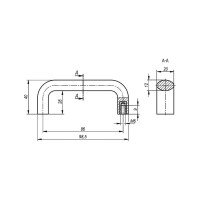 Бугельная ручка KIPP K1087.08606