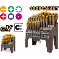 Набор отверток и бит INDUSTRIAL INGCO 0+60 шт. HKSD10028