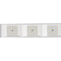 Светодиодный накладной светильник Uniel Ulo-el120b-100w/4000k/k silver linkable соединяемый, белый свет (4000k), корпус серебристый, угол 60 градусов. UL-00010693