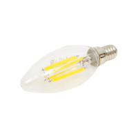 Филаментная светодиодная лампа Osram LSCLB75 6W/840 230V FIL CL E14 10x1 4058075684843