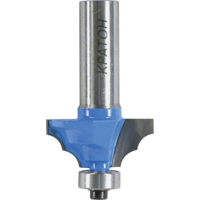 Фреза кромочная калевочная с подшипником (32х62.7 мм; H 14.3 мм; R 4.8 мм; хвостовик 8 мм) Кратон 1 09 04 002