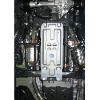 Защита КПП Rival для Lexus LX III 2007-2021/Toyota Land Cruiser 200 2007-2021, ал. 4 мм 333.9507.1