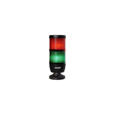 Сигнальная колонна Emas 70 мм, красная, зеленая 220 В, светодиод LED IK72L220XM02