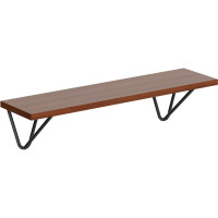 Полка SKYLAND SH2-TREE с полкодержателями орех французский 630x220x222 COFFEE 00-07067509