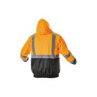 Светоотражающая летняя куртка HOEGERT TECHNIK NIMS, оранжевая, р.XL HT5K341-XL