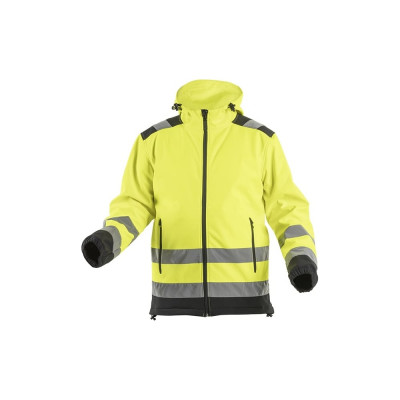 Светоотражающая куртка Softshell HOEGERT TECHNIK ARGEN р.XL HT5K257-XL