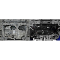 ЗК+КПП АвтоБроня Toyota Auris 2006-2015/Corolla 2006-2016 111.05774.1