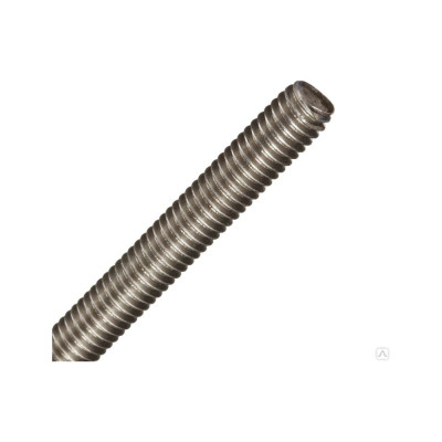 Резьбовая шпилька КРЕП-КОМП нержавеющая DIN976 А2 м16х1000 1 шт шрн16м