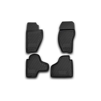 Коврики в салон ELEMENT для JEEP Cherokee 2008 г.в., 4 шт., полиуретан CARJEP00001h