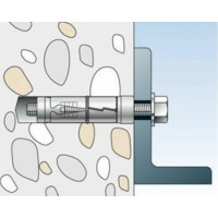 Стальной анкер Fischer FWB 16 S 10 штук 44967