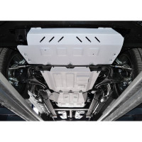 Защита радиатора, картера, КПП и РК Rival для Mercedes-Benz G-klasse W464 (V - 4.0 (421/585 л.с.)) 2018-н.в., K333.3946.1