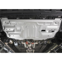 Защита картера и КПП Rival Jetta VA3/Seat Ibiza/Skoda Fabia/Fabia RS/Rapid/Roomster/Volkswagen Polo 333.5842.1