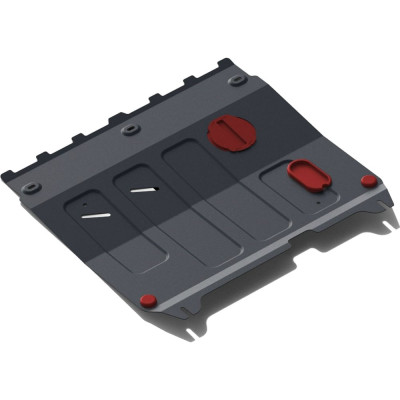 ЗК+КПП Chevrolet Spark АКПП 2010-2016/Ravon R2 2016-н.в., сталь 2 мм АвтоБроня 111.01018.1