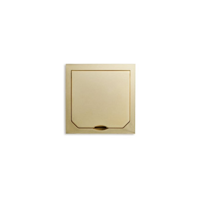 Металлическая крышка ABL золото, матовая, IP41 1471AUM