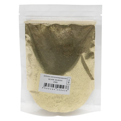 Добавка металлизированная dipoxSi Systems Диамант 103 Белое золото, 100 г 250636