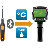 Тепловизор Testo 872 комплект с термогигрометром 605i 0560 8724