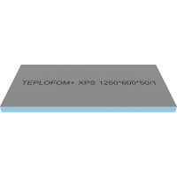 Теплоизоляционная панель Teplofom+ 1250x600x50мм 50XPS-01short