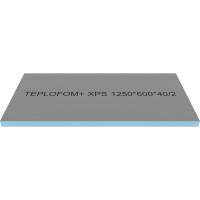 Теплоизоляционная панель 1250х600 Teplofom+ 40XPS-02short