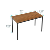 Письменный стол Eureka ERK-CD-5501 с шириной 139 см Black ERK-CD-5501-V1