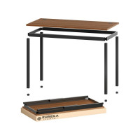 Письменный стол Eureka ERK-CD-5501 с шириной 139 см Black ERK-CD-5501-V1