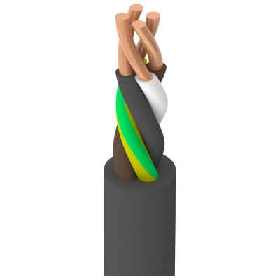 Кабель ОРЕОЛ ВВГ нгА -LS LTx 4х1,5 мм ГОСТ 100 м 83053