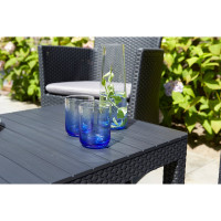 Стол Keter Lyon rattan table графит 232300