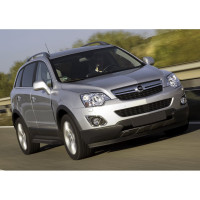 Пороги "Premium-Black" Rival для Chevrolet Captiva I рестайлинг 2011-2016/Opel Antara I рестайлинг 2010-2017, 173 см, 2 шт., алюминий, A173ALB.4201.1