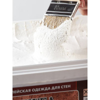 Декор - паста Finlux Святозар - 7 ШУБА акриловое фактурное покрытие с гребешками, белое, 9 кг 4603783200139