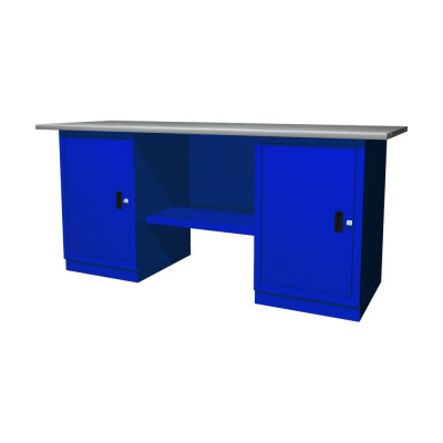 Верстак с двумя тумбами Ombra OWB2-11 55924