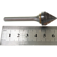 Бор-фреза форма J зенкер с вершиной 60 градусов (16x15 мм, хвостовик 6 мм) D.BOR 9F-19160K02D