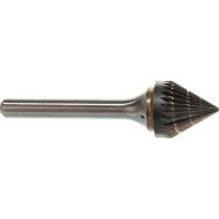 Бор-фреза форма J зенкер с вершиной 60 градусов (16x15 мм, хвостовик 6 мм) D.BOR 9F-19160K02D