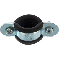 Хомут с винтовым креплением WaterLine 1/2 20-24 мм белый цинк 1 шт 109850