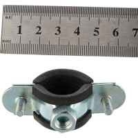 Хомут с винтовым креплением WaterLine 1/2 20-24 мм белый цинк 1 шт 109850