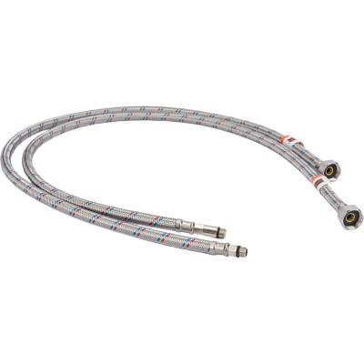 Подводка к смесителю (пара; 1.0 м; 1/2F-M10) VRT 521797