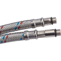 Подводка к смесителю (пара; 1.0 м; 1/2F-M10) VRT 521797