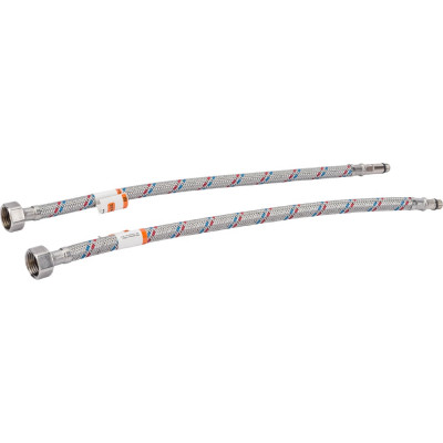 Подводка к смесителю (пара; 0.4 м; 1/2F-M10) VRT 521793