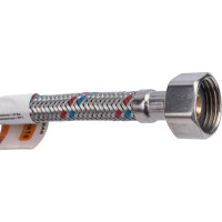 Подводка к смесителю (пара; 0.3 м; 1/2F-M10) VRT 521790