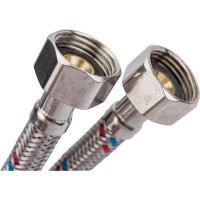 Подводка к смесителю (пара; 0.3 м; 1/2F-M10) VRT 521790
