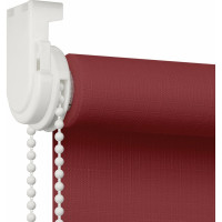 Рулонная штора PRAKTO Shantung 160х175см бордо 7792867