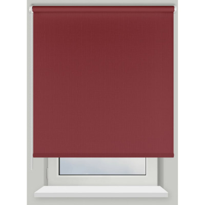 Рулонная штора PRAKTO Shantung 140х175см бордо 7792850