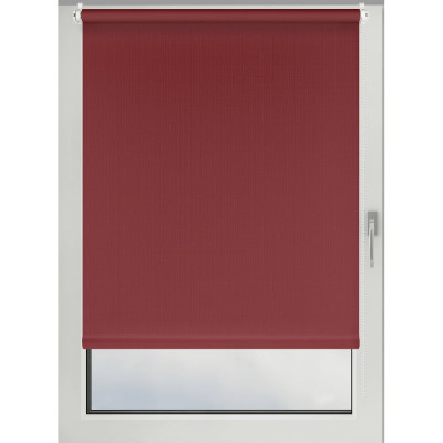 Рулонная штора PRAKTO Shantung 40х160см бордо 7792751