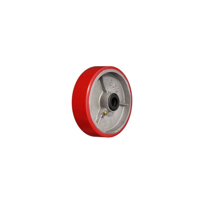 Колесо на ось большегрузное (125 мм; 320 кг; полиуретан) Longway P 55