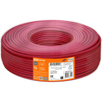 Провод ПуГВ TDM ELECTRIC 1x1,5 ГОСТ (100м), красный SQ0124-1531
